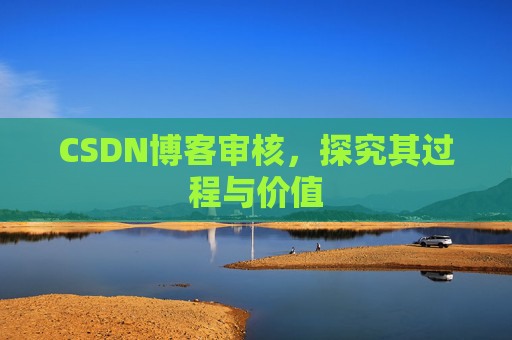 CSDN博客审核，探究其过程与价值